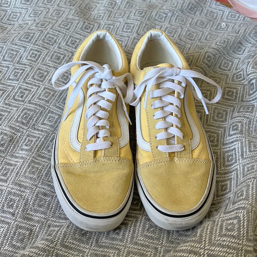 Yellow Old Skool Vans